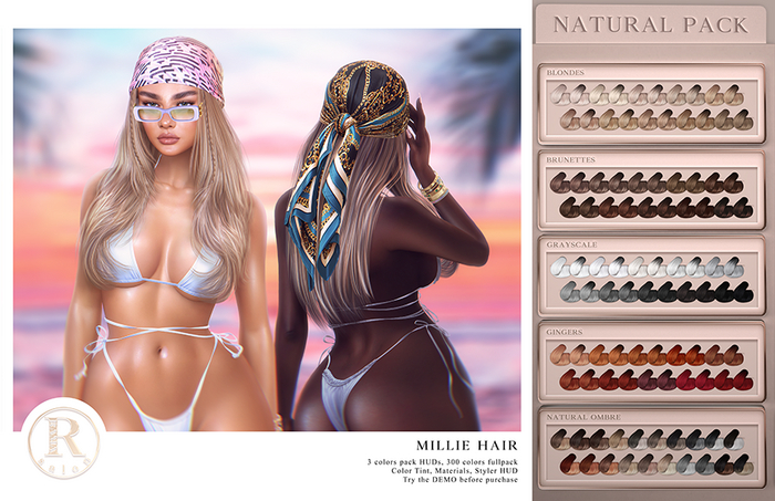 RAMA.SALON - Millie Hair 'Naturals Pack'