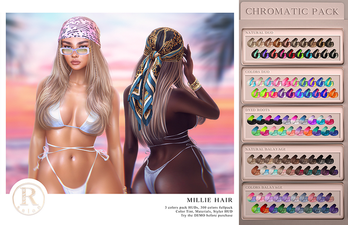 RAMA.SALON - Millie Hair 'Chromatic Pack'