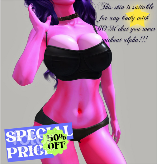 @@@ New PROMO  skin "Pink" Lady Caprice