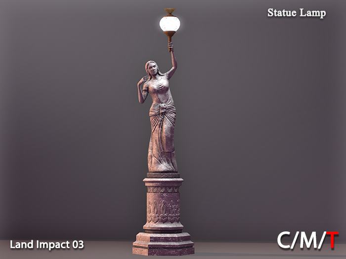 "Killer's" Statue Lamp (Decor Only)