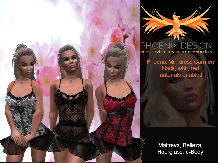 Phoenix Minidress Carmen