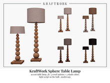 KraftWork Sphere Table Lamps (Add Me)