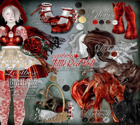 CURELESS [+] Little Red Wolf / RARE LOOTBOX