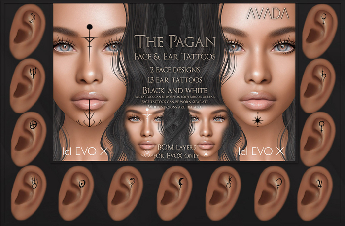 Avada~ The Pagan Tattoo BOM