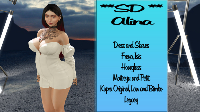 **SD** Alina white