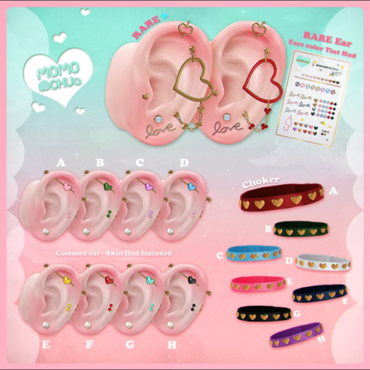 :: MOMOCHUU :: Love melody Ear - RARE