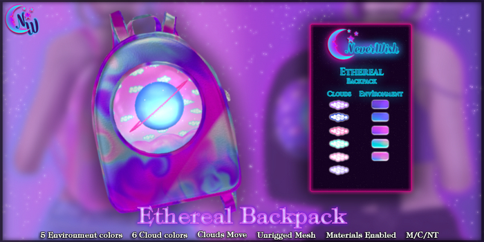 *NW* Ethereal Backpack - Holo Wild