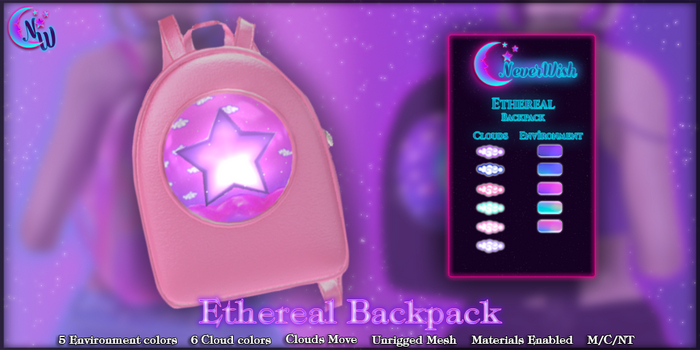 *NW* Ethereal Backpack - Pink