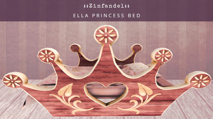 Zinfandel - Ella Princess Bed