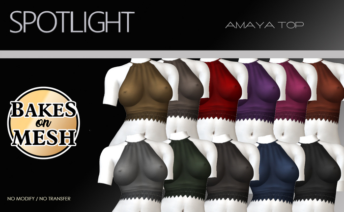 Spotlight - Amaya BOM Layers