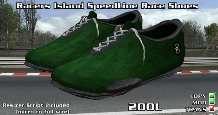 Racers Island SpeedLine Race Shoes Green