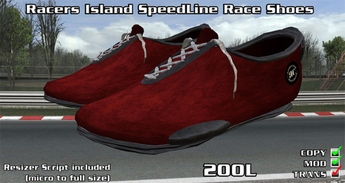 Racers Island SpeedLine Race Shoes Red