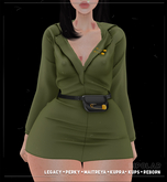 Bipolar - Obi Dress - Khaki