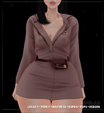 Bipolar - Obi Dress - Nude