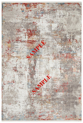 Bamboo Silk Grey (padded) Area Rug