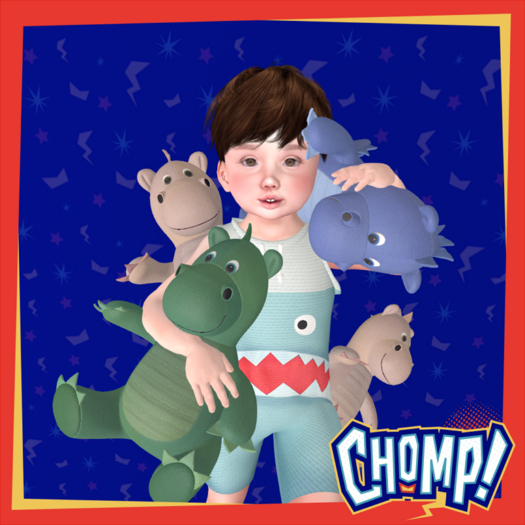 [Chomp!] Dragon Plush - Muted Pack