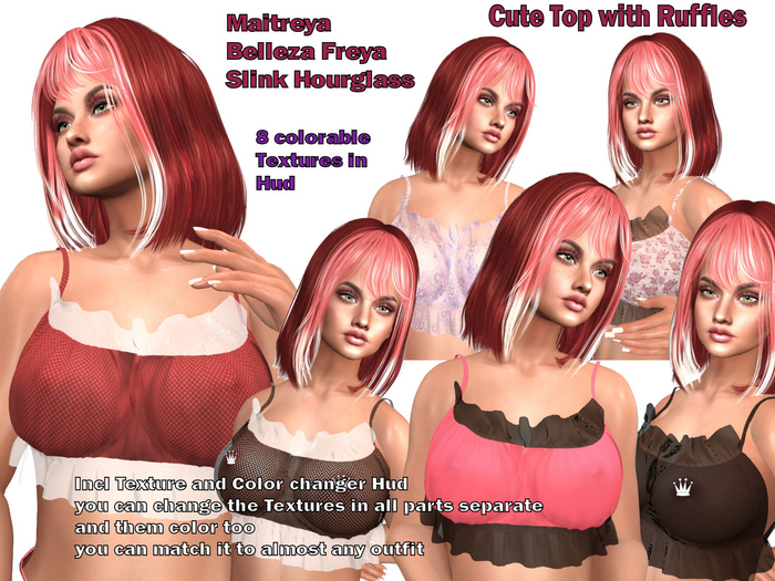 Cute Top with Ruffles