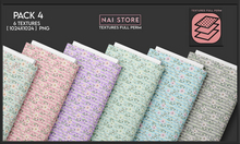 [[ NAI ]] Textures Roses D -PACK 4- x6 PNG [ADD]