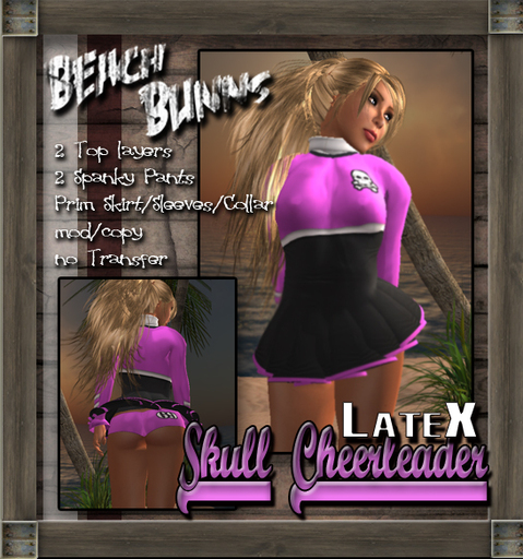 BB. LATEX (Skull Cheer Leader)