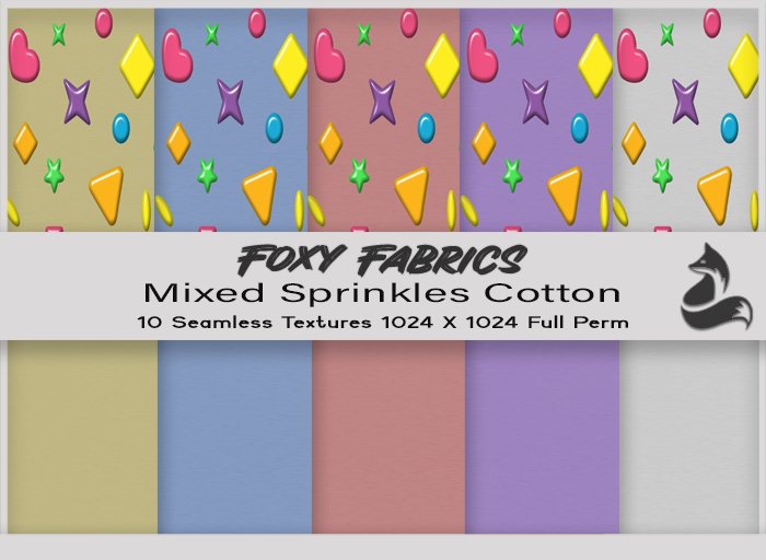 FF-.Mixed Sprinkle Cotton Seamless Textures