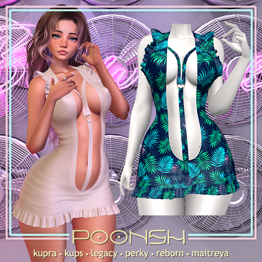 - pOOnsh - Kimberly Dress (flora)