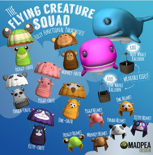 MadPea - The Flying Creature Squad  - Owl Helmet