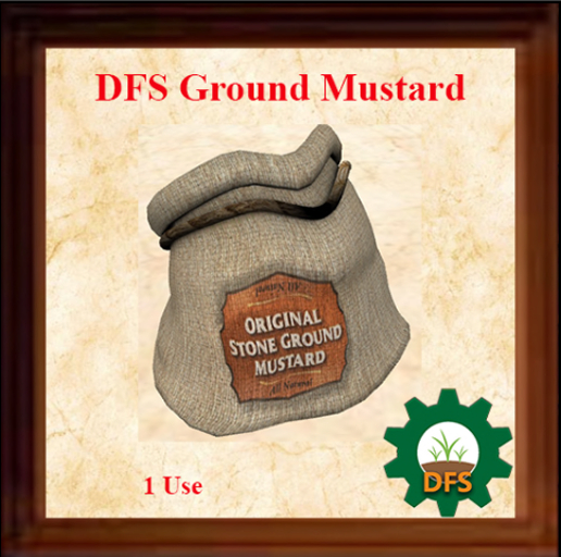 DFS Ground Mustard -- Actual Item