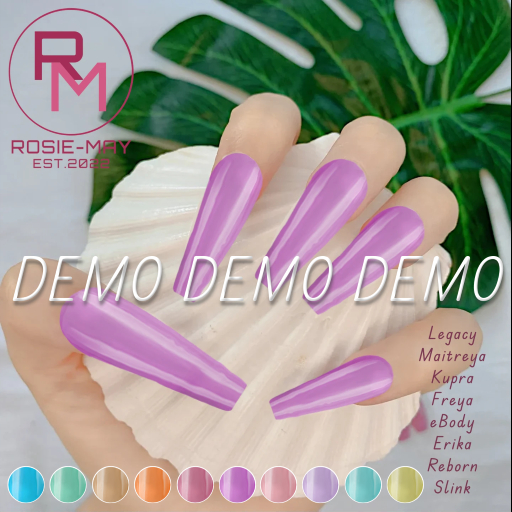 DEMO-Coffin Nails{RM}Cotton Candy