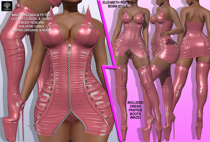 +V8-SHOP-ELIZABETH ROTTEN PINK