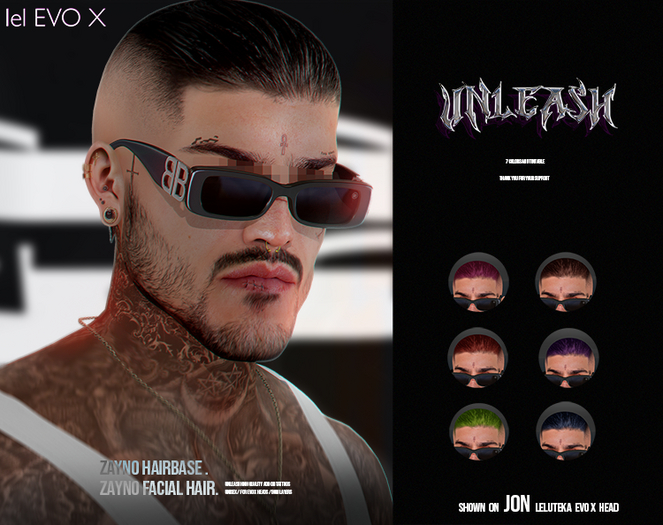 UNLEASH - ZAYNO Hairbase // EVO X