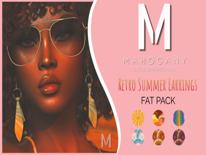 ~MS~ RETRO SUMMER EARRINGS