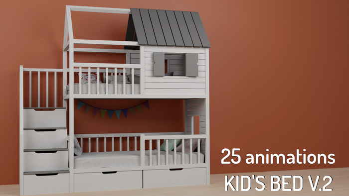 DIFFERENCE KID'S BED V.2 