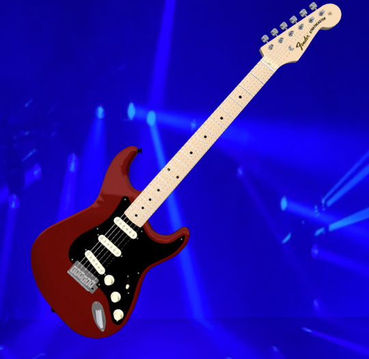 Classic Stratocaster Crimson (Box)