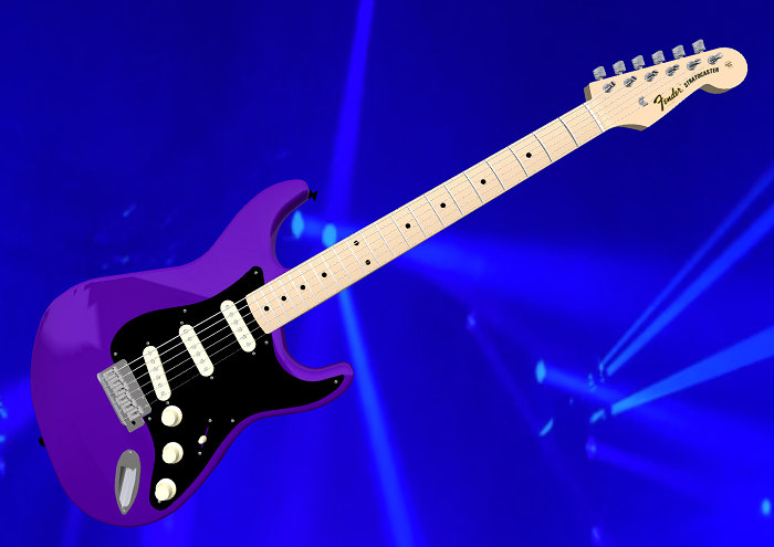 Classic Stratocaster Purple (Box)