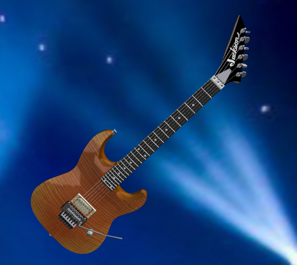 Flametop Jackson Strat Body Type (Box)