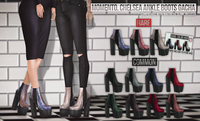 Momento. Chelsea Ankle Boots Marsala