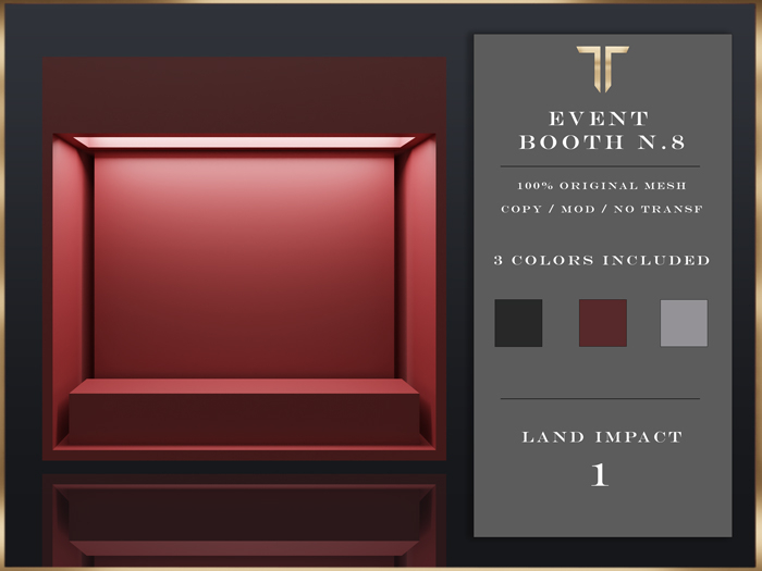 Tville - Event Booth N8 PACK2