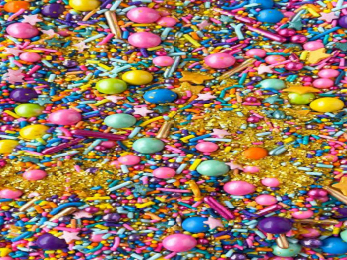 Candy Collage Texture