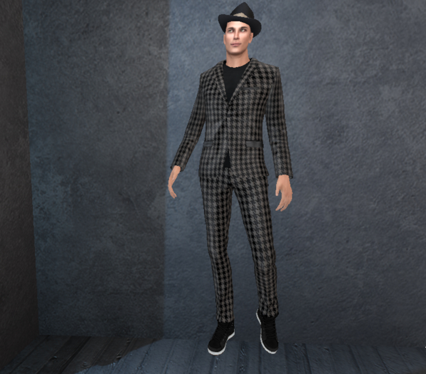 :MCD: Suit Casual Checkered