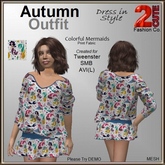 Autumn Outfit [2cute] Colorful Mermaids - Tweenster, SMB, AVI(L)