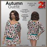 Autumn Outfit [2cute] Cowgirls - Tweenster, SMB, AVI(L)
