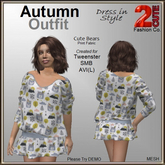 Autumn Outfit [2cute] Cute Bears - Tweenster, SMB, AVI(L)