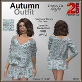 Autumn Outfit [2cute] Dinosaur Times - Tweenster, SMB, AVI(L)