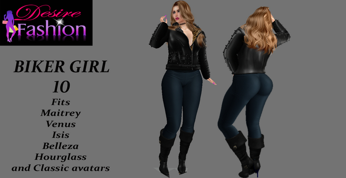 Biker Girl 10