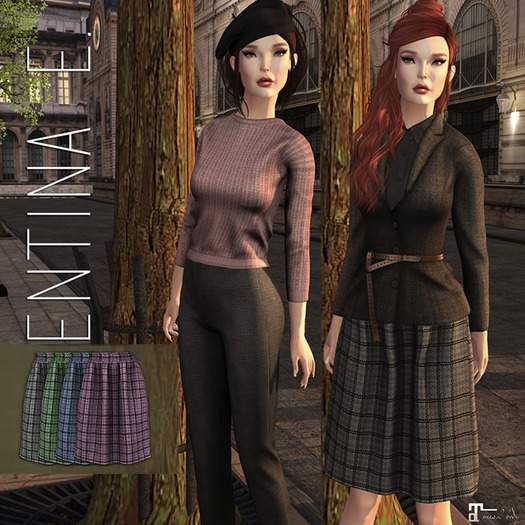 :V.e. Yvette Belted Jacket Black Check COMMON