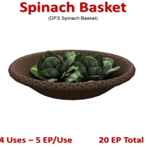 [5] DFS Spinach Basket