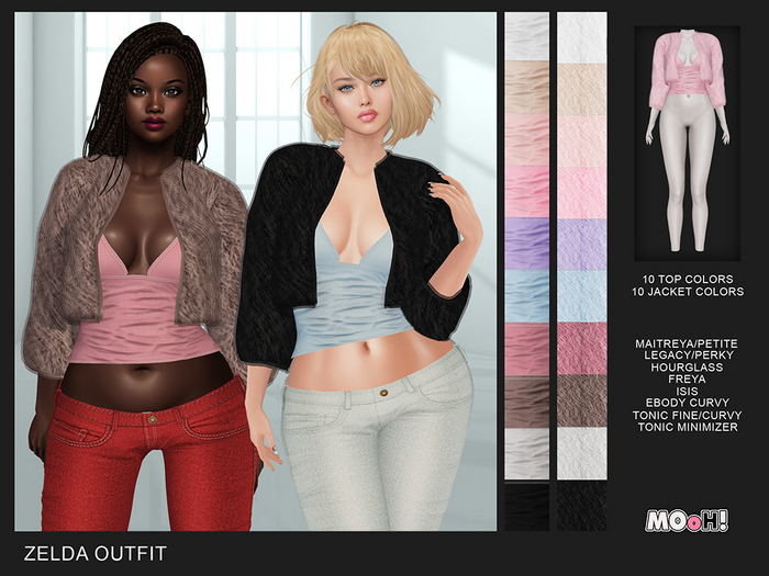 MOoH! Zelda outfit (Add)