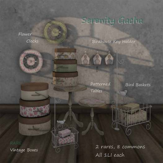 -Strike It- Serenity Bird Basket - Brown