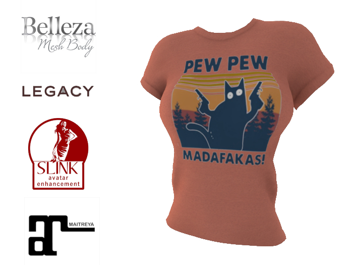 Pew Pew Womens Tee