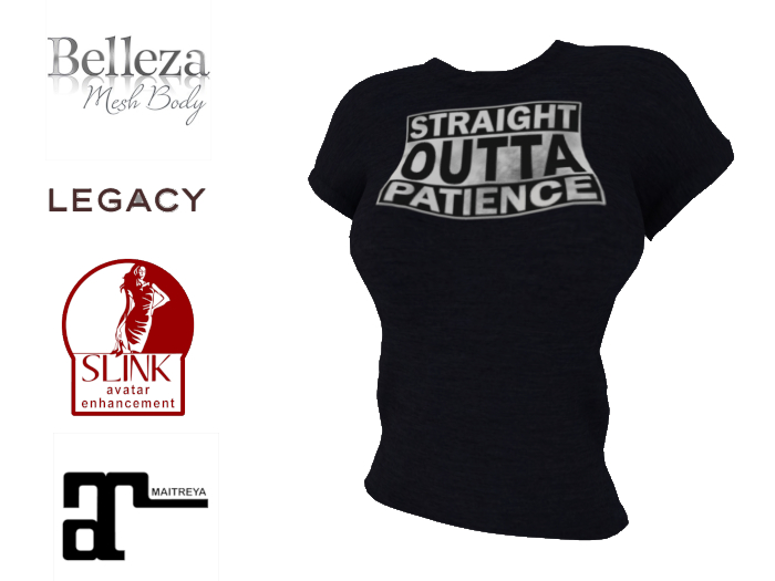 Outta Patience Womens Tee